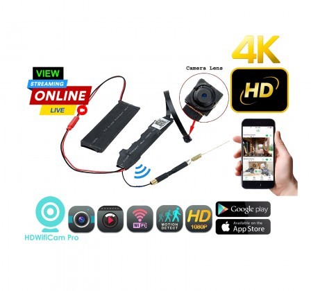 4K Rebon P2P Module Live Wifi IP Camera